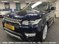 USED 2015 65 LAND ROVER RANGE ROVER SPORT HSE WITH FACTORY AUTOBIOGRAPHY SPEC SDV6 EURO 6 AUTO UK DELIVERY FLAT FEE &pound;175 (SUBJECT TO DEAL)*OVER 100 IMAGES ON OUR WEBSITE*BESPOKE FINANCE ARRANGED*PART EXCHANGE WELCOME*ALL VEHICLES HPI CLEAR