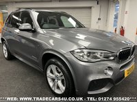 USED 2015 65 BMW X5 XDRIVE30D S/S M SPORT 8 SPEED AUTO 4X4 SUV EURO 6  UK DELIVERY FLAT FEE &pound;175 (SUBJECT TO DEAL)*OVER 100 IMAGES ON OUR WEBSITE*BESPOKE FINANCE ARRANGED*PART EXCHANGE WELCOME*ALL VEHICLES HPI CLEAR