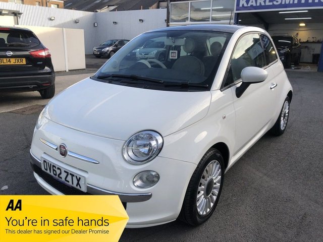 2013 62 Fiat 500 1.2 LOUNGE 3d 69 BHP