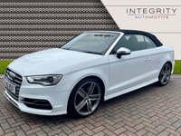 USED 2016 16 AUDI A3 2.0 S3 QUATTRO NAV 2d 296 BHP BANG & OLUFSEN, 19'' ALLOYS!