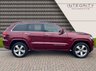 USED 2017 17 JEEP GRAND CHEROKEE 3.0 V6 CRD OVERLAND 5d 247 BHP STUNNING VELVET RED PEARL COAT