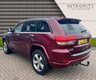 USED 2017 17 JEEP GRAND CHEROKEE 3.0 V6 CRD OVERLAND 5d 247 BHP STUNNING VELVET RED PEARL COAT