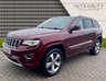 USED 2017 17 JEEP GRAND CHEROKEE 3.0 V6 CRD OVERLAND 5d 247 BHP STUNNING VELVET RED PEARL COAT