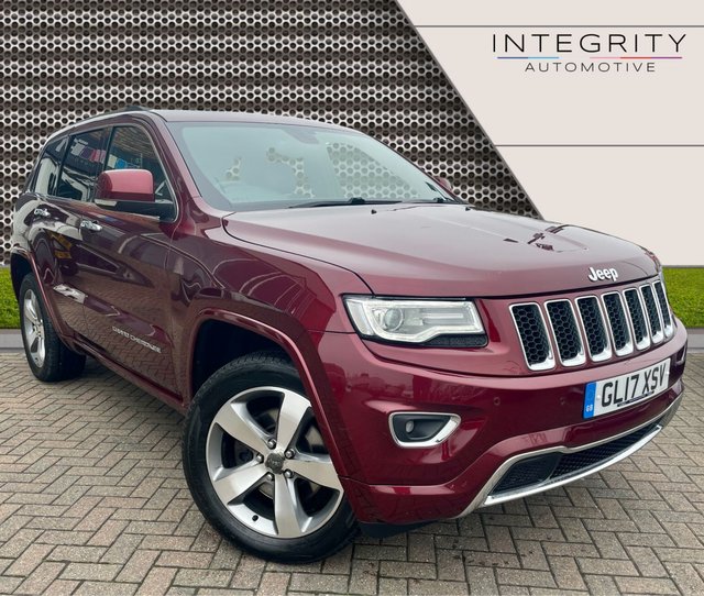 2017 17 Jeep Grand Cherokee 3.0 V6 CRD OVERLAND 5d 247 BHP