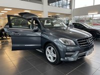 USED 2014 64 MERCEDES-BENZ M-CLASS 2.1 ML250 BLUETEC AMG LINE PREMIUM PLUS 5d 204 BHP 20" AMG LINE ALLOYS & PAN ROOF