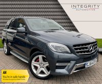 USED 2014 64 MERCEDES-BENZ M-CLASS 2.1 ML250 BLUETEC AMG LINE PREMIUM PLUS 5d 204 BHP 20" AMG LINE ALLOYS & PAN ROOF