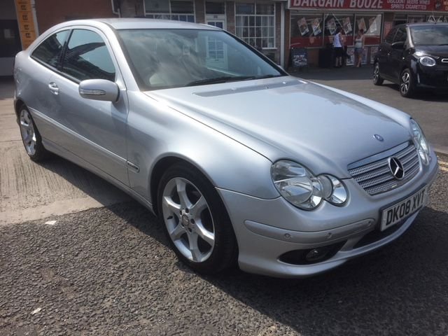 2008 08 Mercedes-Benz C-Class 1.8 C200 KOMPRESSOR SPORT EDITION 3d 161 BHP