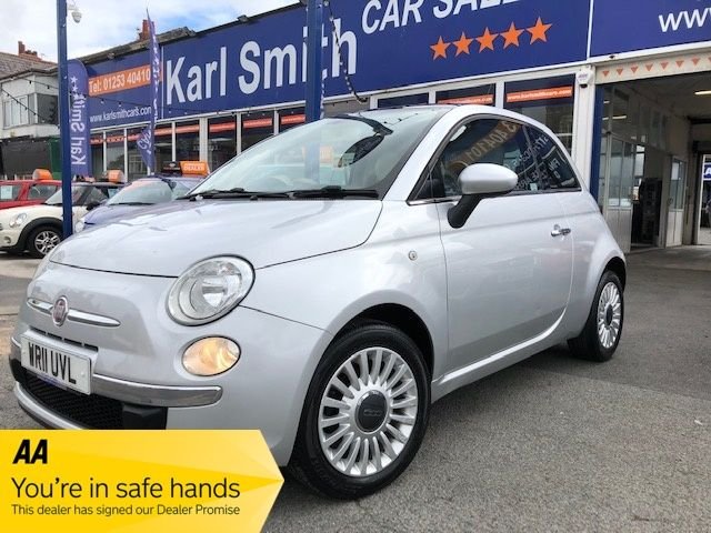 2011 11 Fiat 500 1.2 LOUNGE 3d 69 BHP