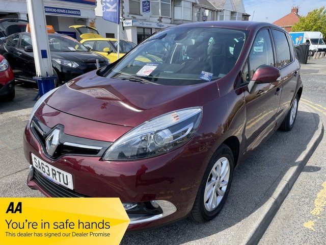 2013 63 Renault Scenic 1.5 DYNAMIQUE TOMTOM ENERGY DCI S/S 5d 110 BHP