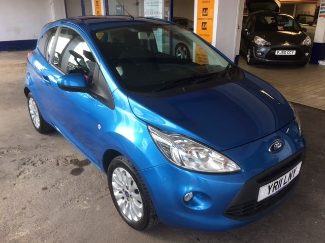 2011 11 Ford Ka 1.2 ZETEC 3d 69 BHP