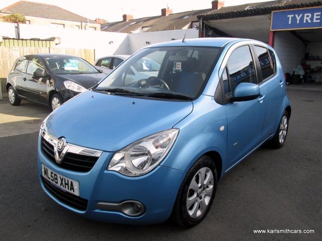 2008 58 Vauxhall Agila 1.2 DESIGN 5d 85 BHP