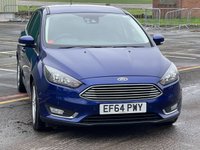 USED 2014 64 FORD FOCUS 1.5 TITANIUM TDCI 5d 118 BHP 1 PREV OWNER HIGH SPEC &pound;2525 XTRAS