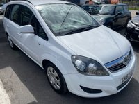 USED VAUXHALL ZAFIRA 