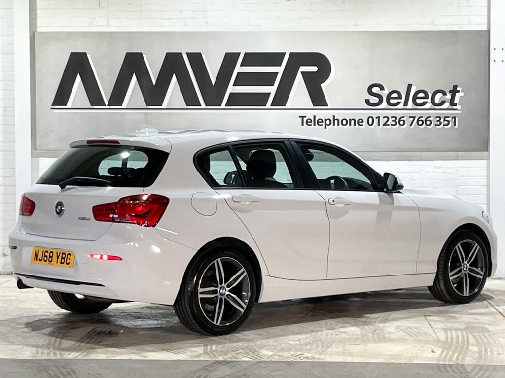 USED 2018 68 BMW 1 SERIES 2.0 118D SPORT 5d 147 BHP 