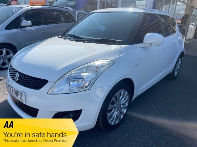 2012 62 Suzuki Swift 1.2 SZ3 3d 94 BHP