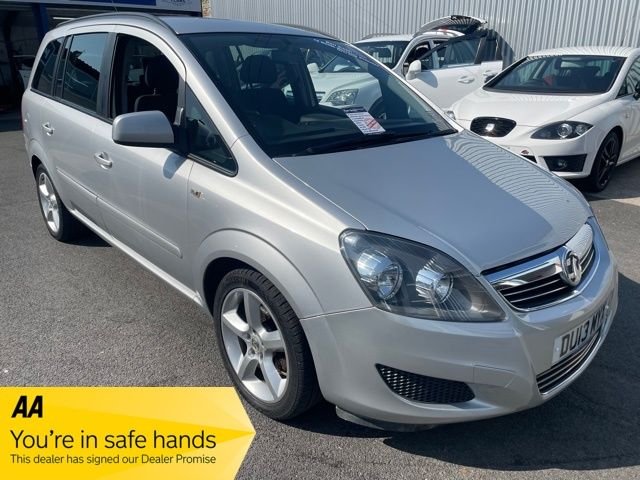 2013 13 Vauxhall Zafira 1.8 EXCLUSIV 5d 138 BHP