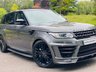 USED 2016 16 LAND ROVER RANGE ROVER SPORT 3.0 SDV6 HSE DYNAMIC 306 BHP LUMMA KIT OPEN PAN ROOF SAT NAV CAMERA STEPS LED DAYLIGHTS SAT NAV~CAMERA~EURO 6~BLACK PACK