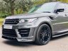 USED 2016 16 LAND ROVER RANGE ROVER SPORT 3.0 SDV6 HSE DYNAMIC 306 BHP LUMMA KIT OPEN PAN ROOF SAT NAV CAMERA STEPS LED DAYLIGHTS SAT NAV~CAMERA~EURO 6~BLACK PACK