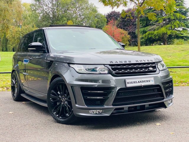 2016 16 Land Rover Range Rover Sport 3.0 SDV6 HSE DYNAMIC 306 BHP LUMMA KIT OPEN PAN ROOF SAT NAV CAMERA STEPS LED DAYLIGHTS