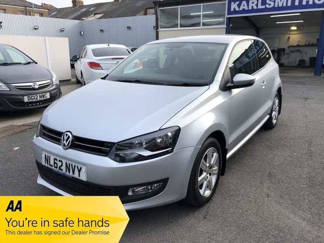2012 62 Volkswagen Polo 1.2 MATCH 3d 59 BHP