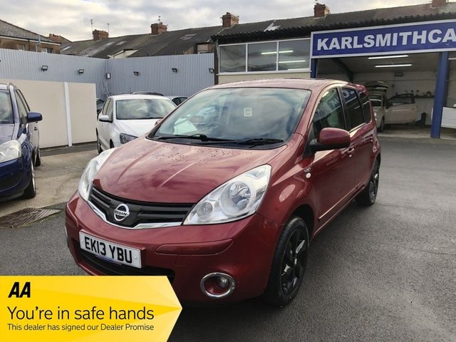 2013 13 Nissan Note 1.4 N-TEC PLUS 5d 88 BHP