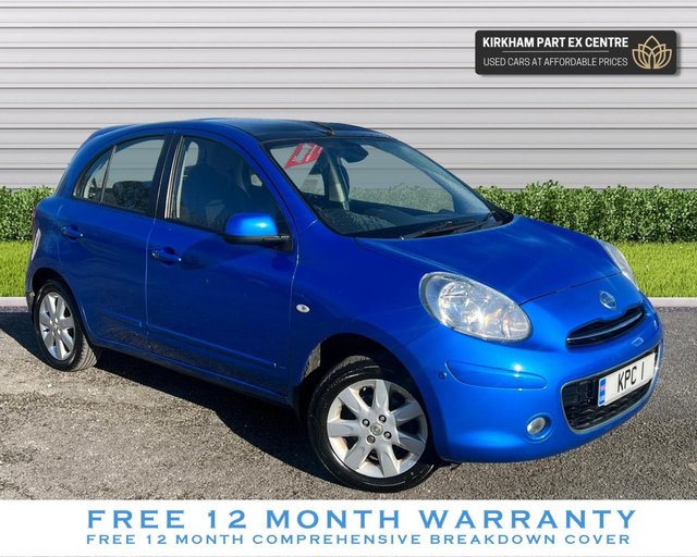 2011 61 Nissan Micra 1.2 TEKNA 5d 79 BHP