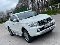 USED 2018 68 MITSUBISHI L200 2.4 DI-D 4WD WARRIOR DCB 178 BHP PRICE 15650 + VAT 3130 = TOTAL18780