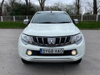USED 2018 68 MITSUBISHI L200 2.4 DI-D 4WD WARRIOR DCB 178 BHP PRICE 15650 + VAT 3130 = TOTAL18780