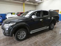 USED 2018 18 MITSUBISHI L200 2.4 DI-D 4WD BARBARIAN DCB 178 BHP TRUCKMAN TOP SAT NAV LEATHER HEATED SEATS 1 OWNER 6 MONTHS GOLD WARRANTY