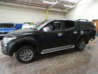 USED 2018 18 MITSUBISHI L200 2.4 DI-D 4WD BARBARIAN DCB 178 BHP TRUCKMAN TOP SAT NAV LEATHER HEATED SEATS 1 OWNER 6 MONTHS GOLD WARRANTY