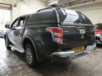 USED 2018 18 MITSUBISHI L200 2.4 DI-D 4WD BARBARIAN DCB 178 BHP TRUCKMAN TOP SAT NAV LEATHER HEATED SEATS 1 OWNER 6 MONTHS GOLD WARRANTY