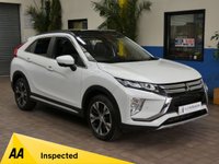 USED 2018 18 MITSUBISHI ECLIPSE CROSS 1.5 4 5d 161 BHP SAT NAV HEATED LEATHER VAT Q 1 OWNER 6 MONTHS GOLD WARRANTY
