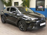 USED 2018 18 TOYOTA CHR 1.8 EXCEL 5d 122 BHP CAZ AND ULEZ COMPLIANT SAT NAV LEATHER REAR CAMERA 1 OWNER SERVICE HISTORY TOYOTA WARRANTY TILL JULY 2028 VAT Q