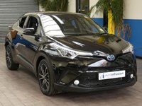 USED 2018 18 TOYOTA CHR 1.8 EXCEL 5d 122 BHP CAZ AND ULEZ COMPLIANT SAT NAV LEATHER REAR CAMERA 1 OWNER SERVICE HISTORY TOYOTA WARRANTY TILL JULY 2028 VAT Q