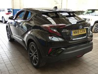 USED 2018 18 TOYOTA CHR 1.8 EXCEL 5d 122 BHP CAZ AND ULEZ COMPLIANT SAT NAV LEATHER REAR CAMERA 1 OWNER SERVICE HISTORY TOYOTA WARRANTY TILL JULY 2028 VAT Q