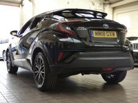 USED 2018 18 TOYOTA CHR 1.8 EXCEL 5d 122 BHP CAZ AND ULEZ COMPLIANT SAT NAV LEATHER REAR CAMERA 1 OWNER SERVICE HISTORY TOYOTA WARRANTY TILL JULY 2028 VAT Q