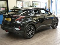 USED 2018 18 TOYOTA CHR 1.8 EXCEL 5d 122 BHP CAZ AND ULEZ COMPLIANT SAT NAV LEATHER REAR CAMERA 1 OWNER SERVICE HISTORY TOYOTA WARRANTY TILL JULY 2028 VAT Q
