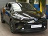 USED 2018 18 TOYOTA CHR 1.8 EXCEL 5d 122 BHP CAZ AND ULEZ COMPLIANT SAT NAV LEATHER REAR CAMERA 1 OWNER SERVICE HISTORY TOYOTA WARRANTY TILL JULY 2028 VAT Q