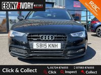 USED 2015 15 AUDI A5 2.0 SPORTBACK TDI QUATTRO BLACK EDITION S/S 5d 175 BHP HATCHBACK