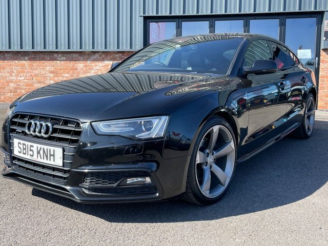 2015 15 Audi A5 2.0 SPORTBACK TDI QUATTRO BLACK EDITION S/S 5d 175 BHP