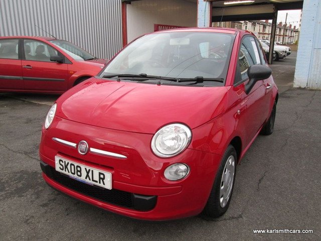 2008 08 Fiat 500 1.2 POP 3d 69 BHP