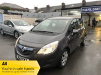 USED 2012 12 VAUXHALL MERIVA 1.4 EXCLUSIV A/C 5d 99 BHP 