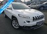 USED 2015 15 JEEP CHEROKEE 2.0 M-JET LIMITED 5d 138 BHP + LEATHER + HEATED SEATS + SAT NAV + ALLOYS + REVERSE CAMERA + PARKING SENSORS + PRIVACY GLASS