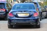 USED 2017 67 MERCEDES-BENZ C-CLASS 2.1 C 220 D AMG LINE 4d 170 BHP *Service History Black Leather*