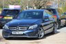 USED 2017 67 MERCEDES-BENZ C-CLASS 2.1 C 220 D AMG LINE 4d 170 BHP *Service History Black Leather*