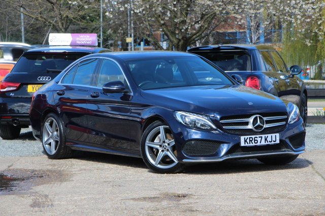 2017 67 Mercedes-Benz C-Class 2.1 C 220 D AMG LINE 4d 170 BHP