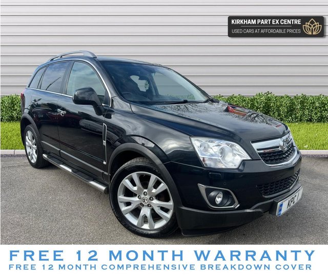 2012 12 Vauxhall Antara 2.2 SE CDTI 5d 182 BHP