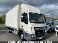 USED 2021 71 DAF TRUCKS LF 180 FA 08T 7500KG 20FT BOX & TUCKAWAY TAILIFT  One Company Owner 37000 Miles (60000kms), Euro 6, Fitted With 20 Ft GRP Box And Tuckaway Tailift,, Air Suspention Drivers Seat, Rear Camera, Multi Tie Rails, New MOT Inc In Sale, Recent Service, Only Had Light Use Superb Condition Inside And Out!