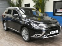 USED 2019 19 MITSUBISHI OUTLANDER 2.4 PHEV 4H 5d 207 BHP APP BASED SAT NAV HEATED LEATHER MITSUBISHI WARRANTY TILL MARCH 2024