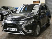 USED 2019 19 MITSUBISHI OUTLANDER 2.4 PHEV 4H 5d 207 BHP APP BASED SAT NAV HEATED LEATHER MITSUBISHI WARRANTY TILL MARCH 2024
